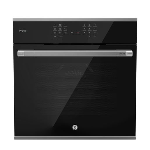 Horno Eléctrico 127 V 60 cm (24 pulgadas) Vidrio negro con acero inoxidable GE PROFILE - HGP6065EWAI1