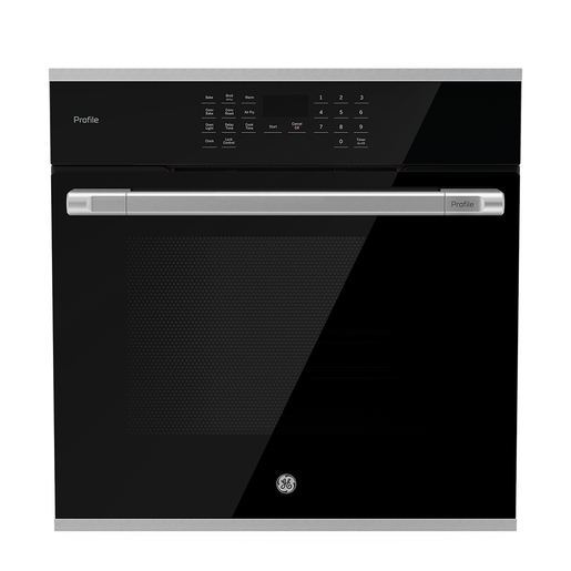 Horno Gas LP 60 cm (24 pulgadas) Vidrio negro con acero inoxidable GE PROFILE - HGP6065LWAI1