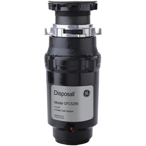 Triturador de 1/2 Hp 2600 rpm Negro GE - GFC525N Triturador de 1/2 Hp 2600 rpm Negro GE - GFC525N