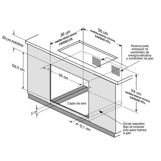 I-Ge-Horno-60Cm-Inox-HG6040EYAI1-Isometrico