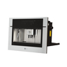 Cafetera de empotre 60cm Acero Inoxidable vidrio Negro GE Profile - ACP611I